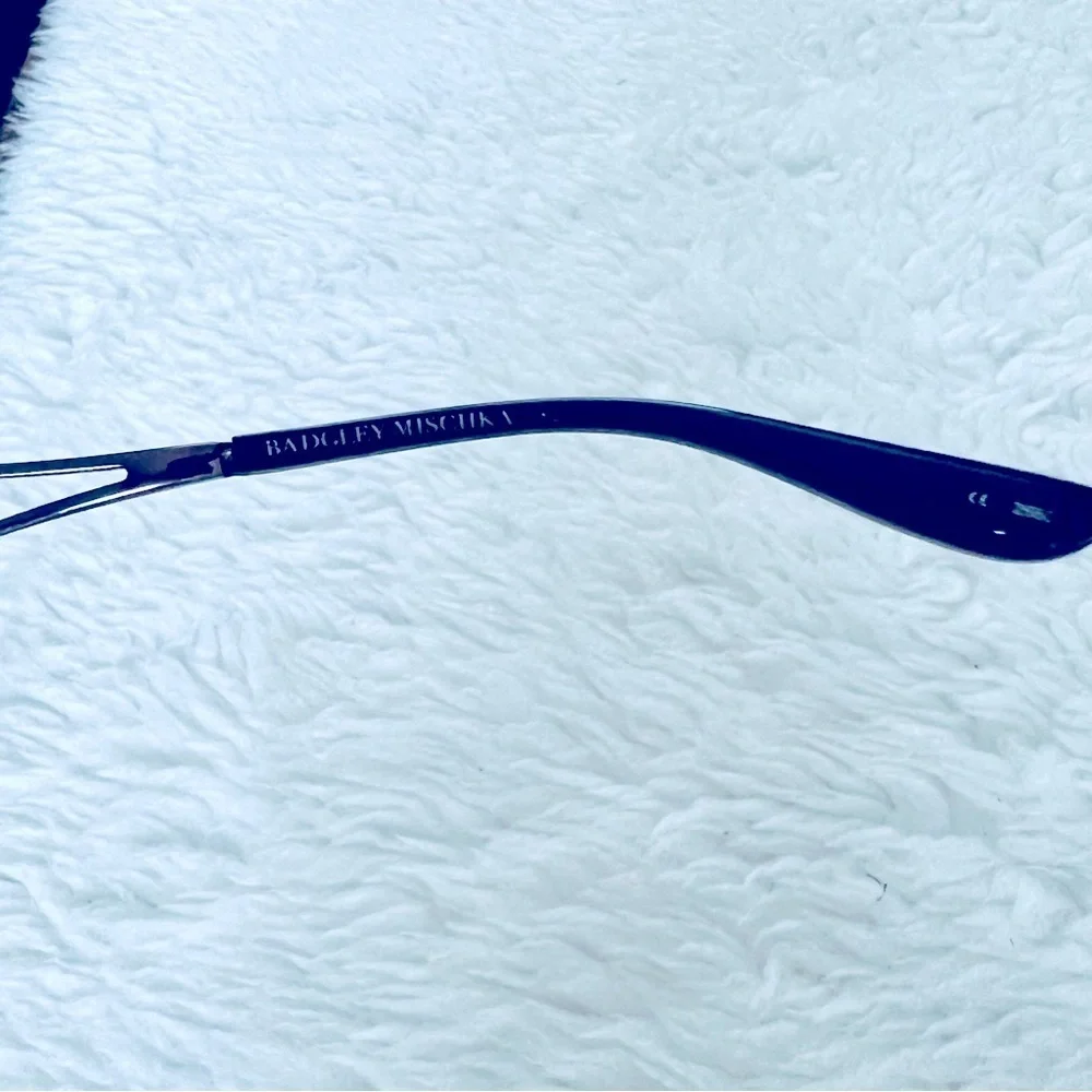 Badgley Mischka 2660 Black Corina Plastic/Metal Eyeglasses Frame Only w/ case